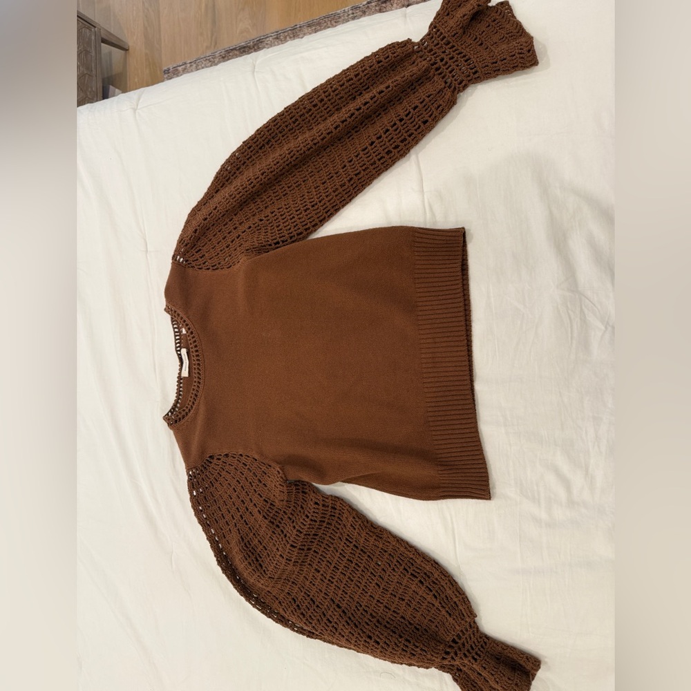Rebecca Taylor Crochet Knit